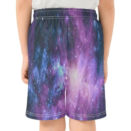 Boys Athletic Shorts Size 7-15 Boys' Casual Shorts with Pockets Elastic Waist Summer Kids Bottom for Sports Homewear3