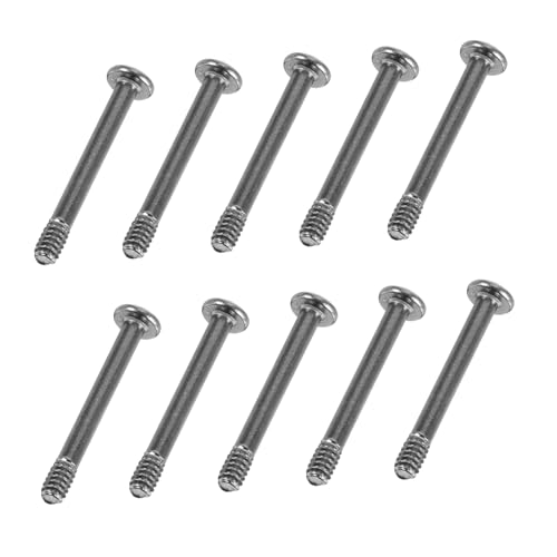 NUOBESTY 10piezas Tornillos Largos Ventilador De Caja De Pc Tornillos Autorroscantes Para Radiador De Refrigeración Líquida Componentes De Computadora Para Montaje