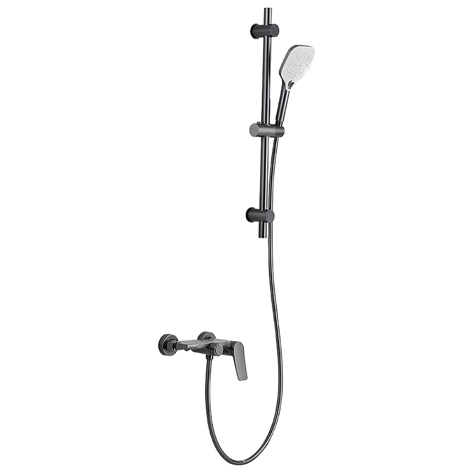 Rubinetto vano da Bagno Tocco vano da Bagno con Tocco di spruzzatore Portano Azzurro morso da Bagno Tocco da Bagno Miscelatore a Manico Singolo Tocco di riempimento da Bagno Tocco di riempimento da