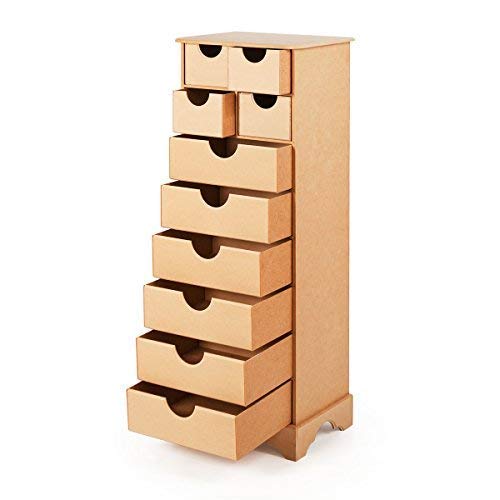 Organizador Gaveteiro Feito De Madeira Mdf