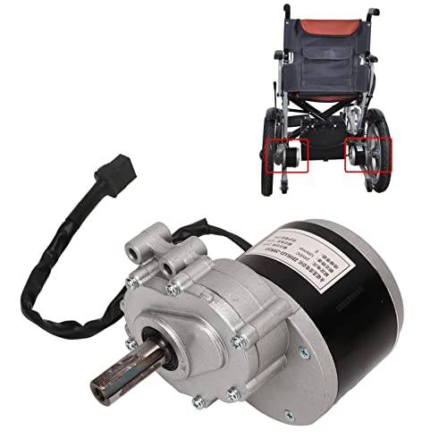 Topyond High Torque 250W 24V DC Brushed Electric Wheelchair Motor, Powerful and Durable 24v Motor, Specifically Designed for Electric Wheelchairs
