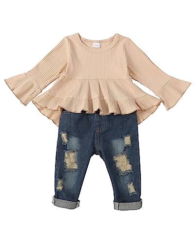 Image of Baby Girl Clothes Infant Toddler Clothes Fall Winter Outfit Clothing Set