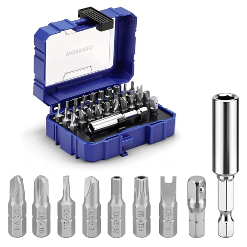 WORKPRO Security Bit Set 32PCS Tamper Proof Screwdriver Set