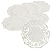 COM-FOUR® 300x base de gâteau - embouts de gâteau comme base pour la décoration et le service - petite assiette à gâteau en papier - sous-verres (300 pièces - Ø 10cm)