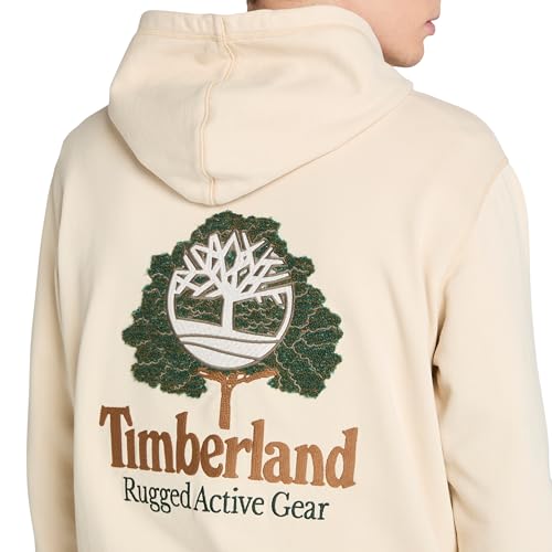 Timberland mens Men's Tree Logo Patch Hoodie3