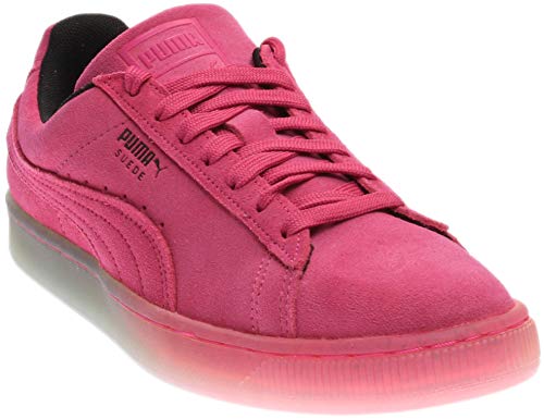 Puma Unisex-Child Suede Classic 2 Sneaker, Pink Black, 7 M US Big Kid