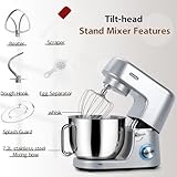 Zoom IMG-2 homlee impastatrice planetaria 1800wplanetaria professionale Zoom IMG-2 homlee impastatrice planetaria 1800wplanetaria professionale