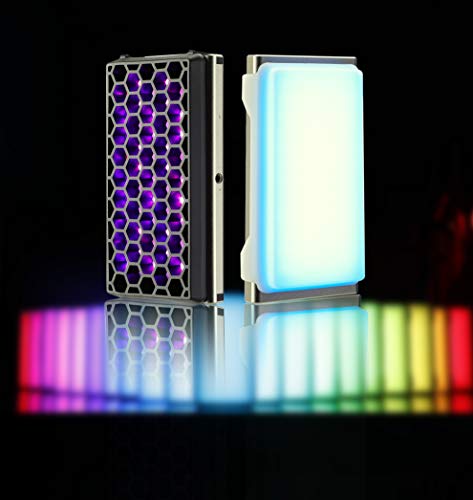 Falcon Eyes F7 II 12 W RGB LED-Videoleuchte 2500 K-9000 K unterstützt App-Steuerung CRI 96+, HSI/RGB/LEE/Rosco Modus – Bild 7