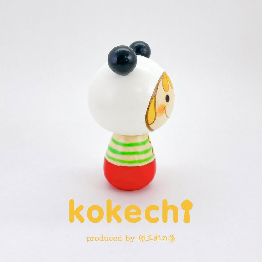 Amazon.co.jp: 【公式 こけし屋 卯三郎の孫 kokechi】パンダの
