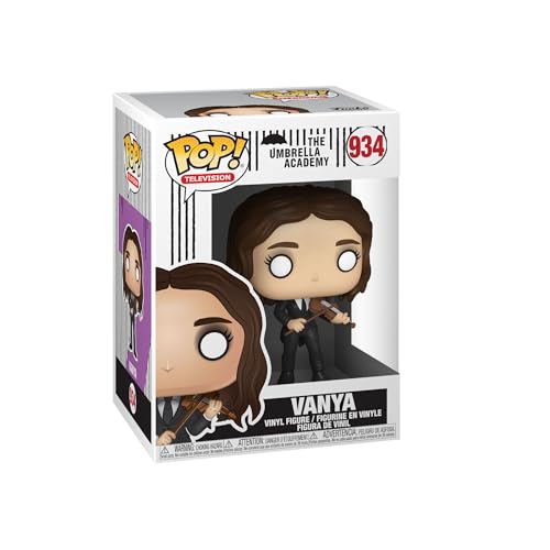 Funko Pop! TV: Umbrella Academy - Vanya Hargreeves - 1/6 de Probabilidades de Obtener la RARA Variante ChaseASE - (Styles May Vary) - Figura de Vinilo Coleccionable - Idea de Regalo - TV Fans