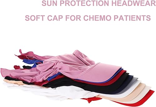 Gorra Chemo Mujer Protección Solar con Banda Elástica miniatura 7