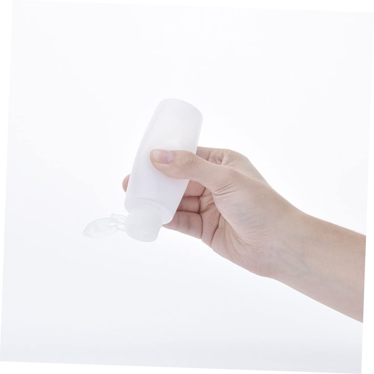 Ipetboom 30pezzi Bottiglie Ricaricabili Per Viaggio Impermeabili e Leggere Per Lozioni e Prodotti Cosmetici Pe Con Chiusura Ribalta