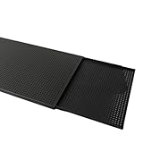 Koolenry Kommerzielle Qualität Hart Anodiziertes Blätterteig -Backblech mit Schlaglöchern