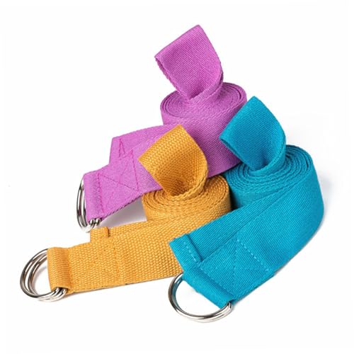 Generic Pilates Brick Yoga Block Set EVA Material Fitness Training Block Stretching Belt for Yoga Exercises