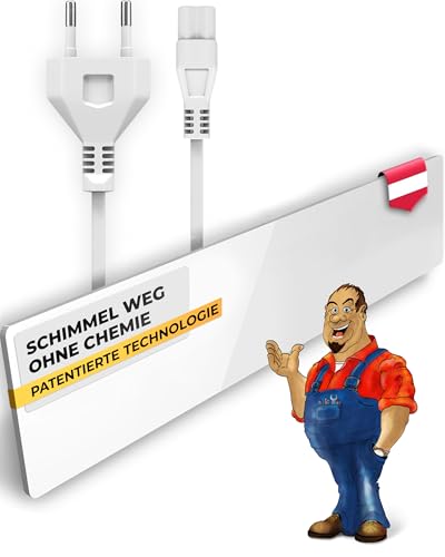 Schimmelentferner Wand & Schimmelentferner Bad - die Heizung ohne Chemie - Wirksame Alternative zum Schimmelspray - Anti Schimmel Mittel für jeden Raum (Erweiterung)