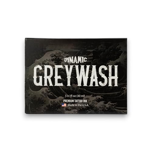 Dynamic Color Greywash Set 4 Shades + Mixer Made in USA Since 1990 1 oz