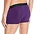 Customized Mens Boxer Briefs with Wife's Face Goblet Purple XXL
