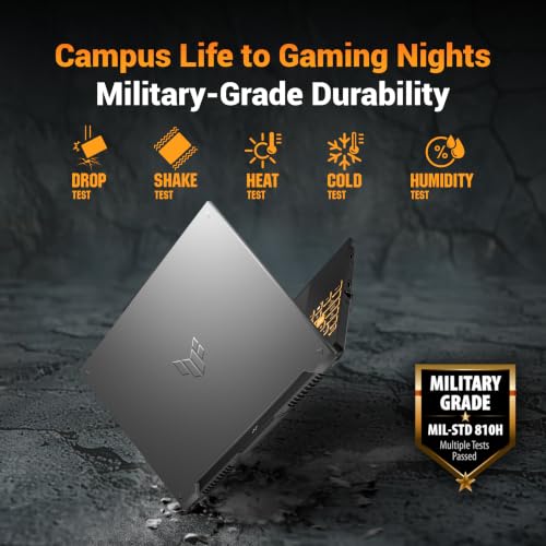 Image of ASUS TUF A16 (2026),AMD Ryzen 7 170,RTX 4050-6GB,8GB RAM (Upgradeable),512GB SSD,FHD+,16 inch(40 cm),144Hz,Windows 11 Home,M365 Basic(1Y),Mecha Gray,2.2 Kg,FA607NUQ-RL208W,Gaming Laptop