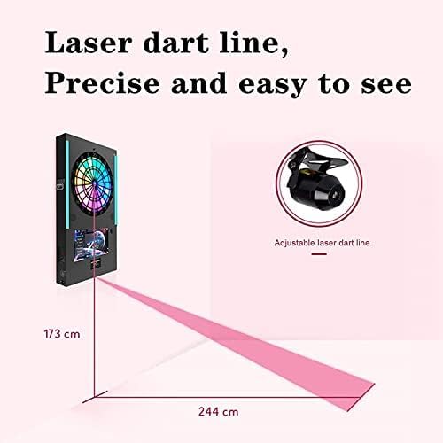 Amazon.co.jp: LEDディスプレイ付き電動デジタルダーツボード、26