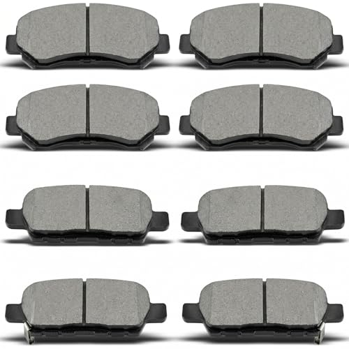 DYZJKWJW D905 D1374 Front Rear Ceramic Brake Pads Set Fit For Nissan Maxima For 2009-2014 2016-2019