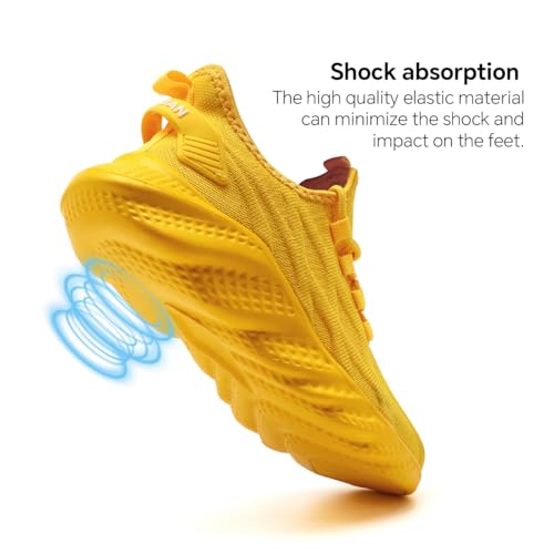 Men's Non Slip Walking Shoes Training Fashion Casual Slip-Resistant Fitness Sneakers Lightweight Comfortable Breathable Travel Workout3