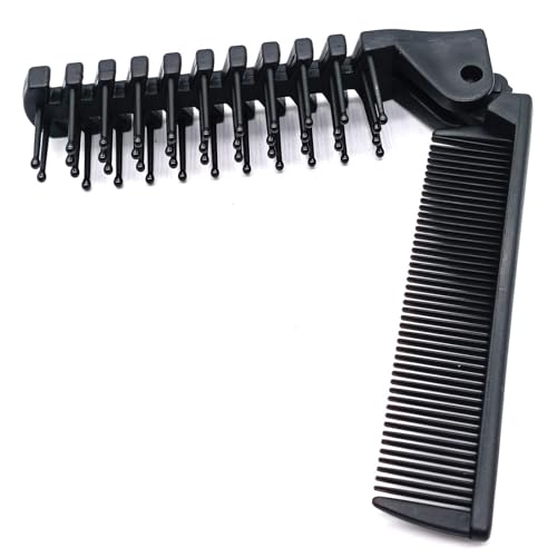 Peine plegable de viaje KEAIYYJ compacto miniatura 1