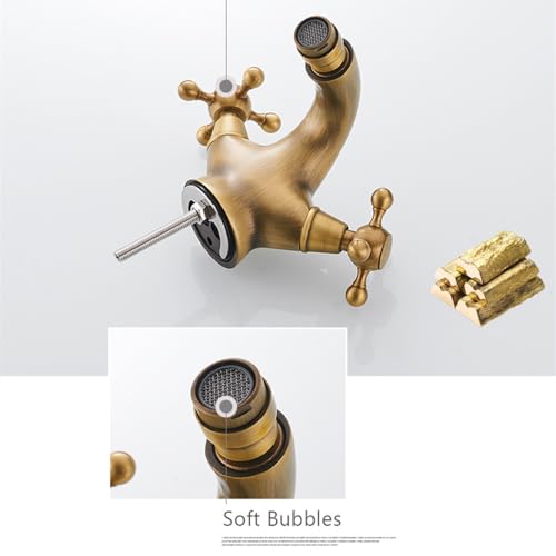 Robinet bidet rétro noir pour résoudre les problèmes de calcaire