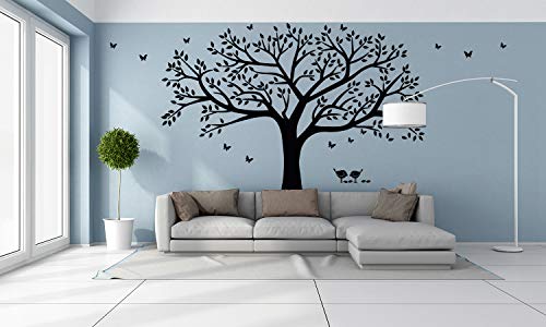 Mafent Giant Family Photo Tree Wall Decal Wall Sticker Vinyl Mural Art For Home Decor Room Decor (Black) #TOP6