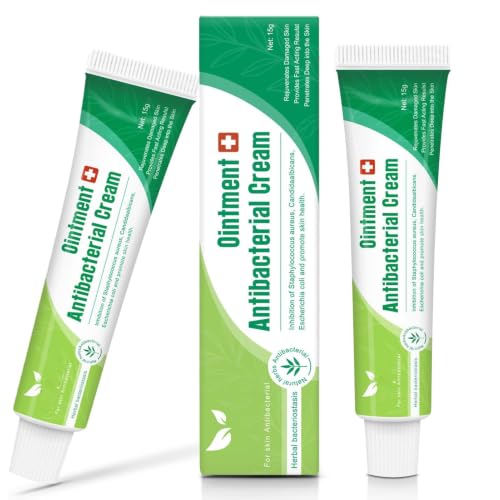 Antibioticl Cream for Skin Infection 2PCS Antibiotic Ointment Antibacterial Cream Anti Escherichia Coli & Itchy Skin Relief for Adults