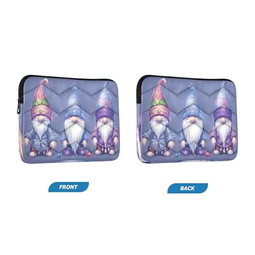 Funda Cute Gnomes morado oscuro para laptop 13-14 pulgadas miniatura 2