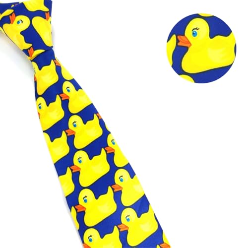 Gravata Amarela Patos Patinhos Cosplay Personagem TV How I Met Your Mother Barney