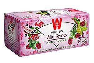 Wissotzky Tea Wildberries Nectar Caffeine Free 1.9 Oz. Pack Of 3.