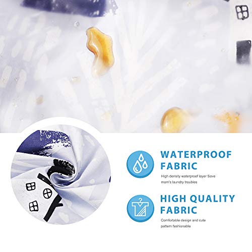 Yoofoss Babyslabbetjes met lange mouwen, 3-delige waterdichte mouwslabbetjes set voor jongens en meisjes, uniseks - Image 7