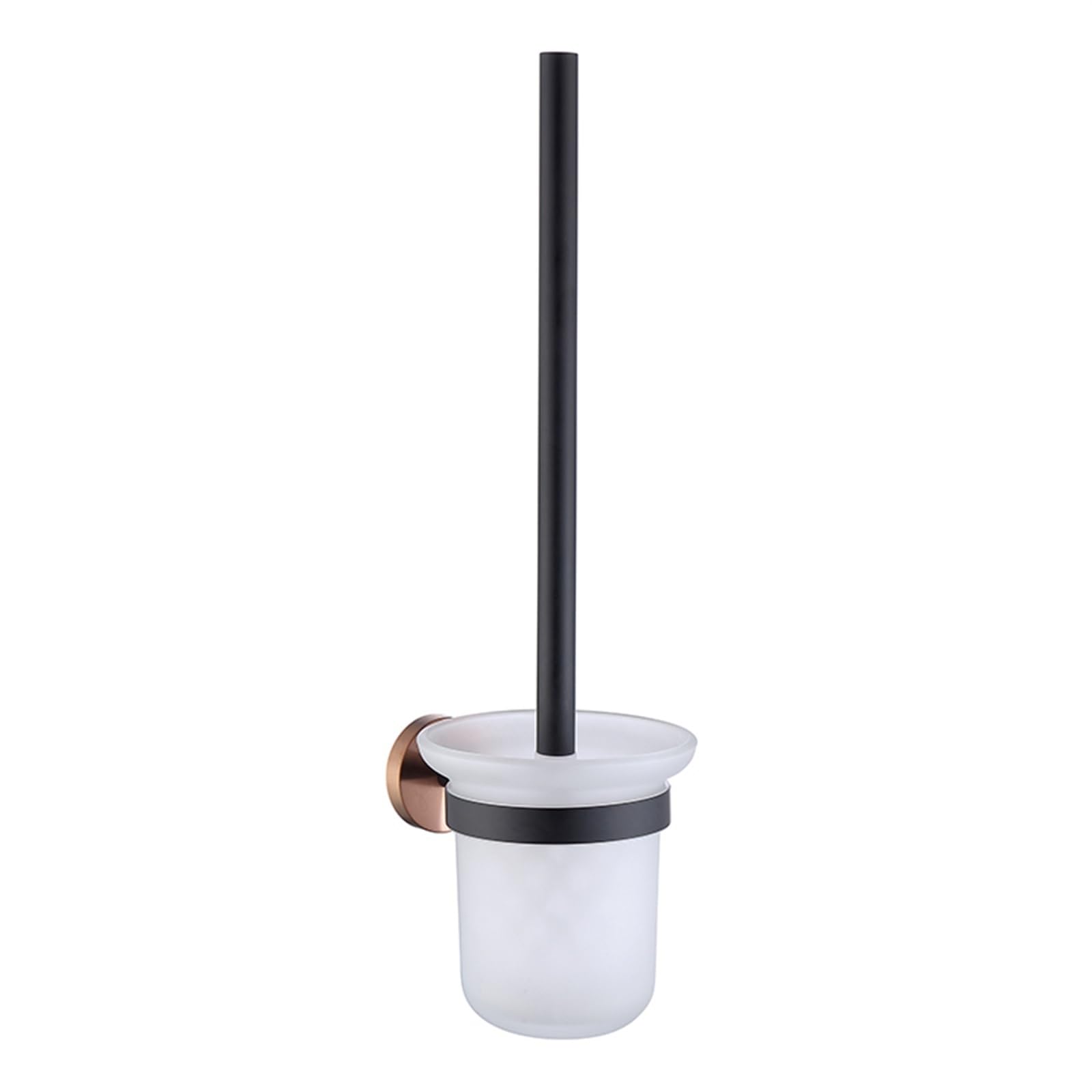 Stały uchwyt na papier toaletowy, Stainless Steel SUS304 Rose Gold Black Towel Racks Paper Holder Toilet Brush Pack Of 2(1 Pcs)
