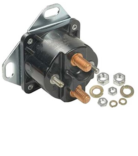 Automatic Harley Davidson Sportster Starter Relay Switch, 12V, 30A, 3-Terminal, DIN Rail Mount, 5 Seconds, Normally Open, Silver Contact