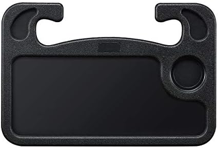 Steering Wheel Tray, Car Table Tray, Steering Wheel Desk and Vehicle Seat Mount Notebook Laptop Eating Desk,Car Food Eating Tray Black
