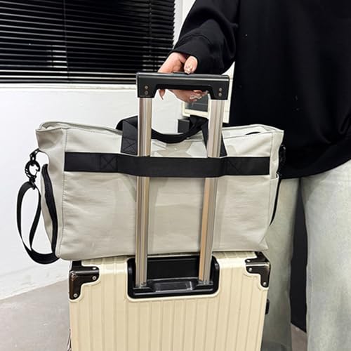 Fitness Bag Travel Bag Luggage Bag Large Capacity Training Bag Simple Overnight Bag Weekenders Bag Sport Bag Hospital Bag4