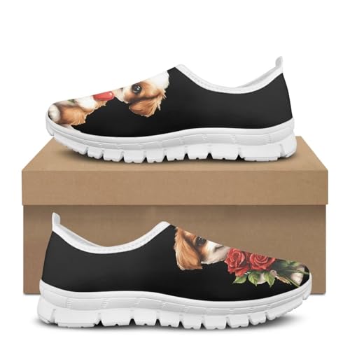 Image of Jeiento Cute Dog Women's Casual Slip On Shoes Loafers Sneakers for Women