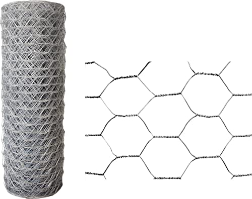 Enrejado de Triple torsión de Malla Hexagonal 31 mm - Rollo de 50m x 150cm