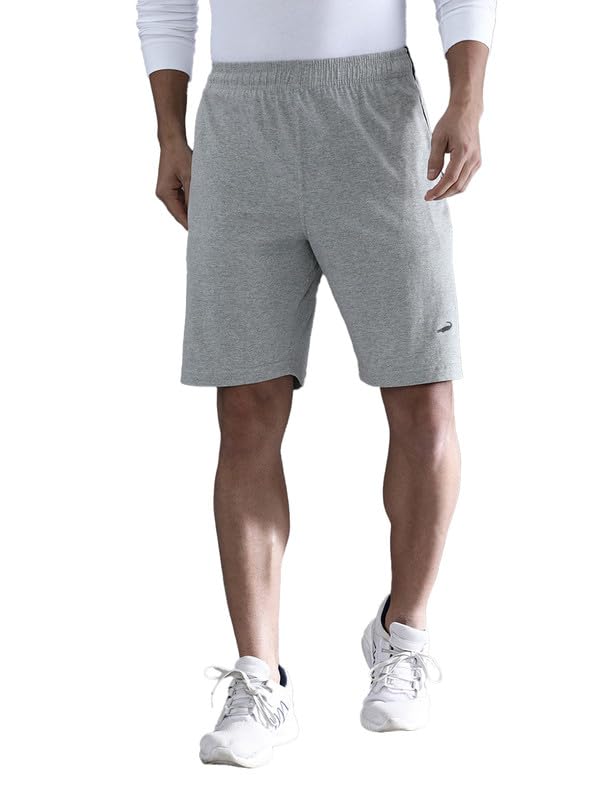crocodile Men Solid Track Shorts | Comfort Fit | Mid Rise | Drawstring Waist | Above Knee Length | Casual Sports Lounge Shorts Black-picture-19