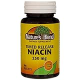 Nature's Blend Niacin Timed Release 250 mg 250 mg 100 Tabs