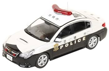 レイズ1/43 ミニカー。警視庁交通部交通機動隊車両。スバルレガシィ。 レイズ1/43 ミニカー。警視庁交通部交通機動隊車両。スバル