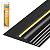 10Ft Universal Garage Door Bottom Threshold Seal Strip with 10oz Building Sealant, Weatherproof Rubber DIY Weather Stripping Replacement - Black