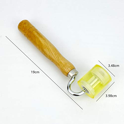 Ewrap Komplettes Tapetenwerkzeug-Set mit glättendem, rotem Schaber, Handroller, Maßband, ideal für Auto-Vinylfolie, Tapete, Fensterfolien-Installation