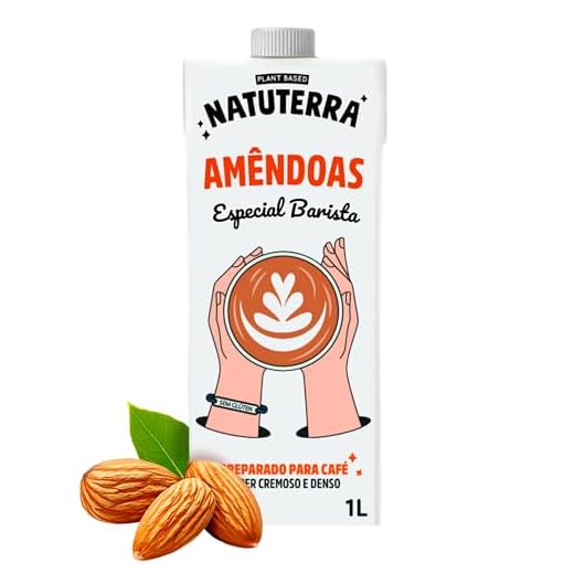 Leite Vegetal Barista de Amêndoas Natuterra