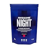 Awesome Supplements - Awesome Night Recovery Formula with Magnesium, Ashwagandha & Chamomile Extract| 100% Research Dosed, Berry, 270g, Vegan Friendly