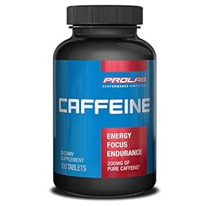 ProLab Caffeine Tablets 100 Count (Pack of 1)