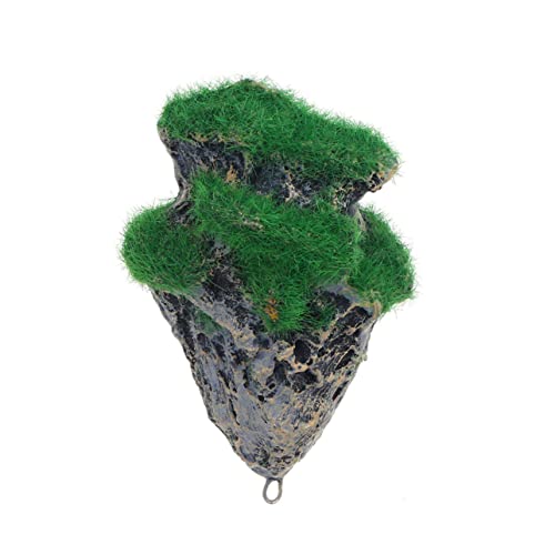 HAPINARY Schwimmender Aquarium Kunststein Dekor s Größe Künstlicher Bimsstein Mit Moos Aquarien Dekoration Für Fischbecken Und Terrarien