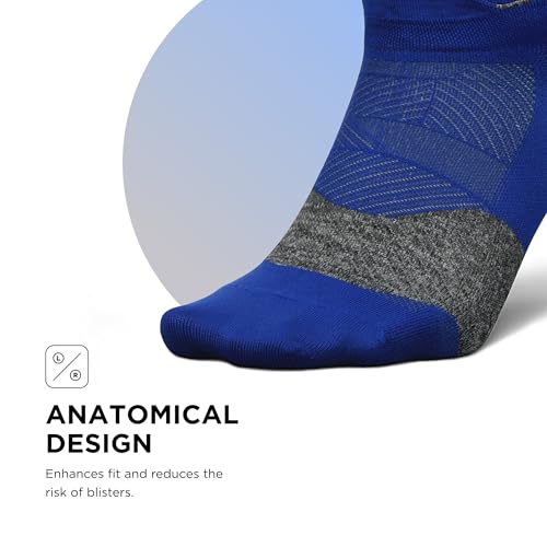 Image of Feetures Elite Light Cushion Mini Crew Sock - Sport Sock with Targeted Compression