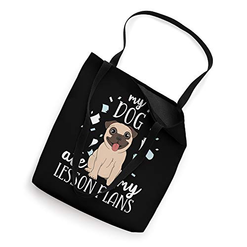Bolso Tote para Maestros School Squad Pug Divertido miniatura 2